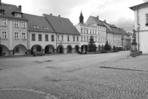 Kompleks małego miasta