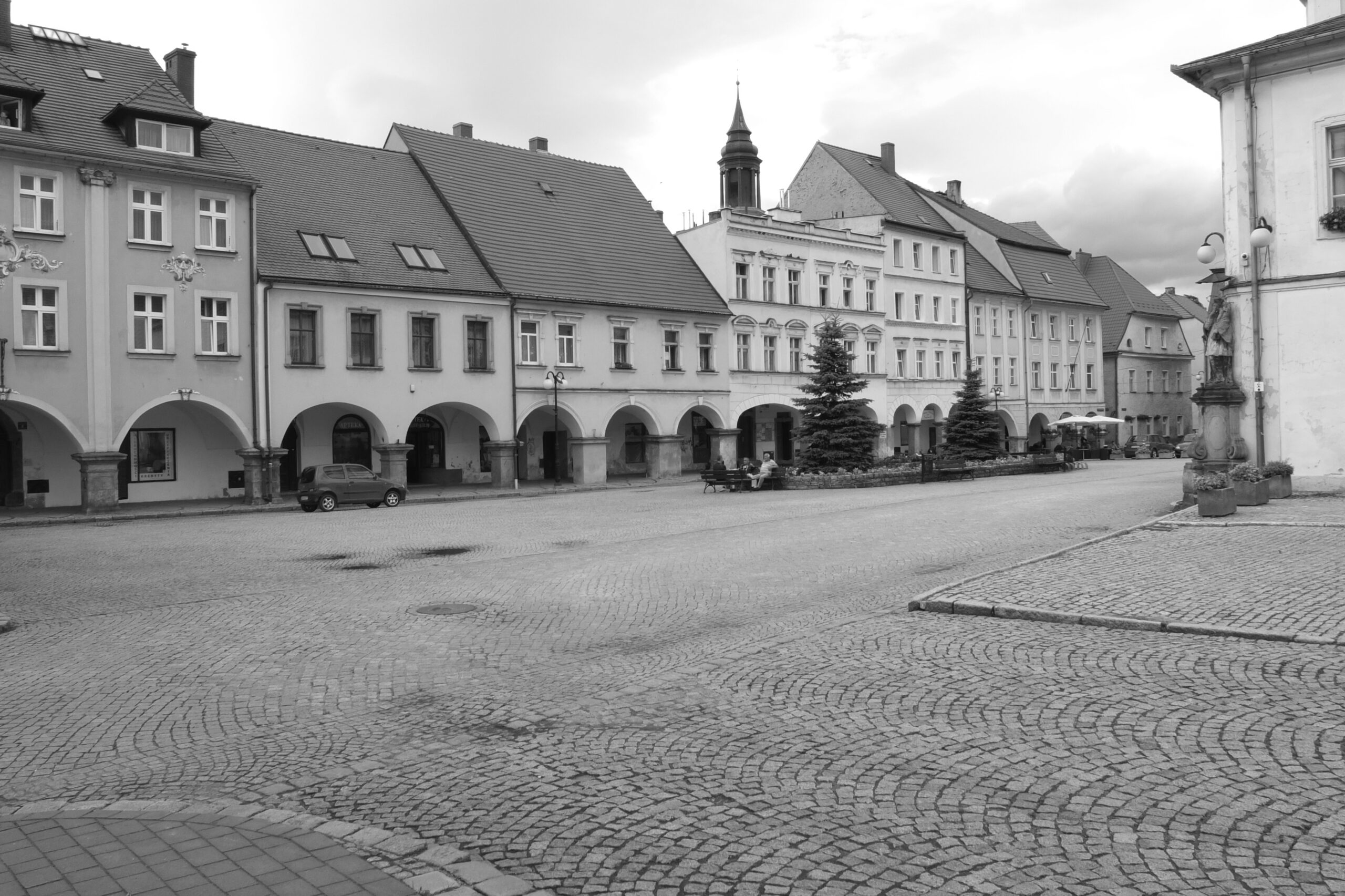 Kompleks małego miasta